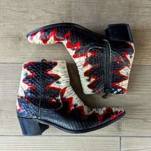 Modern Vice Palo Alto snake skin boot